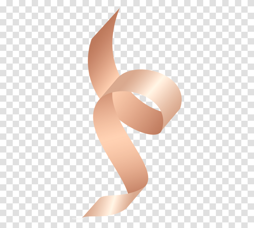 Rose Gold Ribbon, Lamp, Spiral, Accessories, Accessory Transparent Png