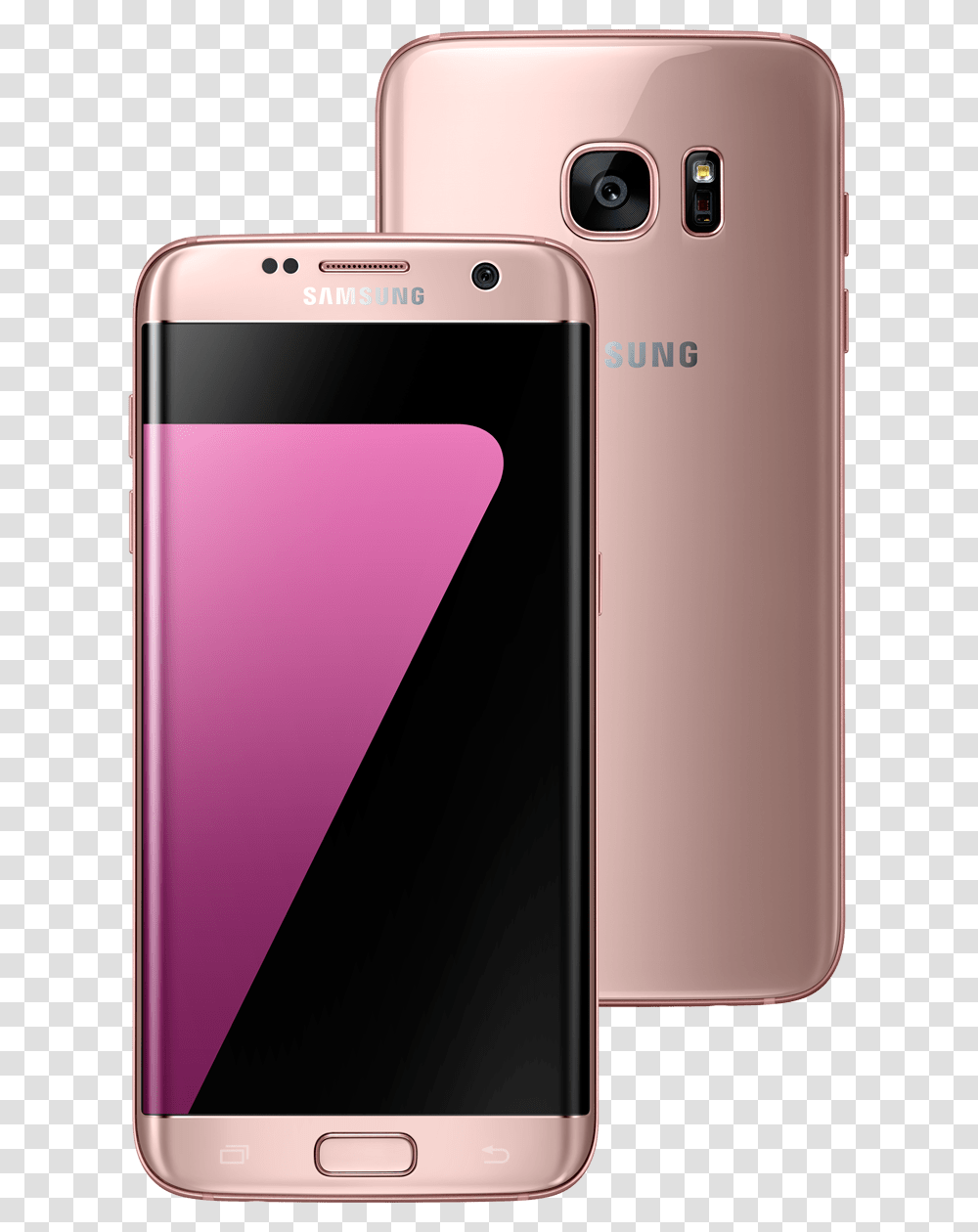 Rose Gold Samsung S7 Edge, Mobile Phone, Electronics, Cell Phone, Ipod Transparent Png