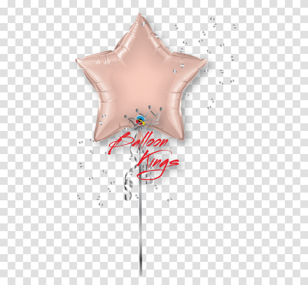 Rose Gold Star Balloon, Skin, Blouse, Paper, Star Symbol Transparent Png