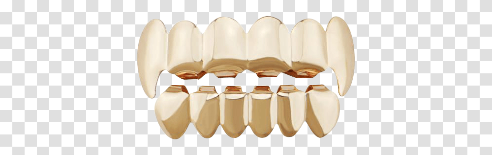Rose Gold Teeth Grillz Set Gold Teeth, Mouth, Furniture, Food, Sweets Transparent Png