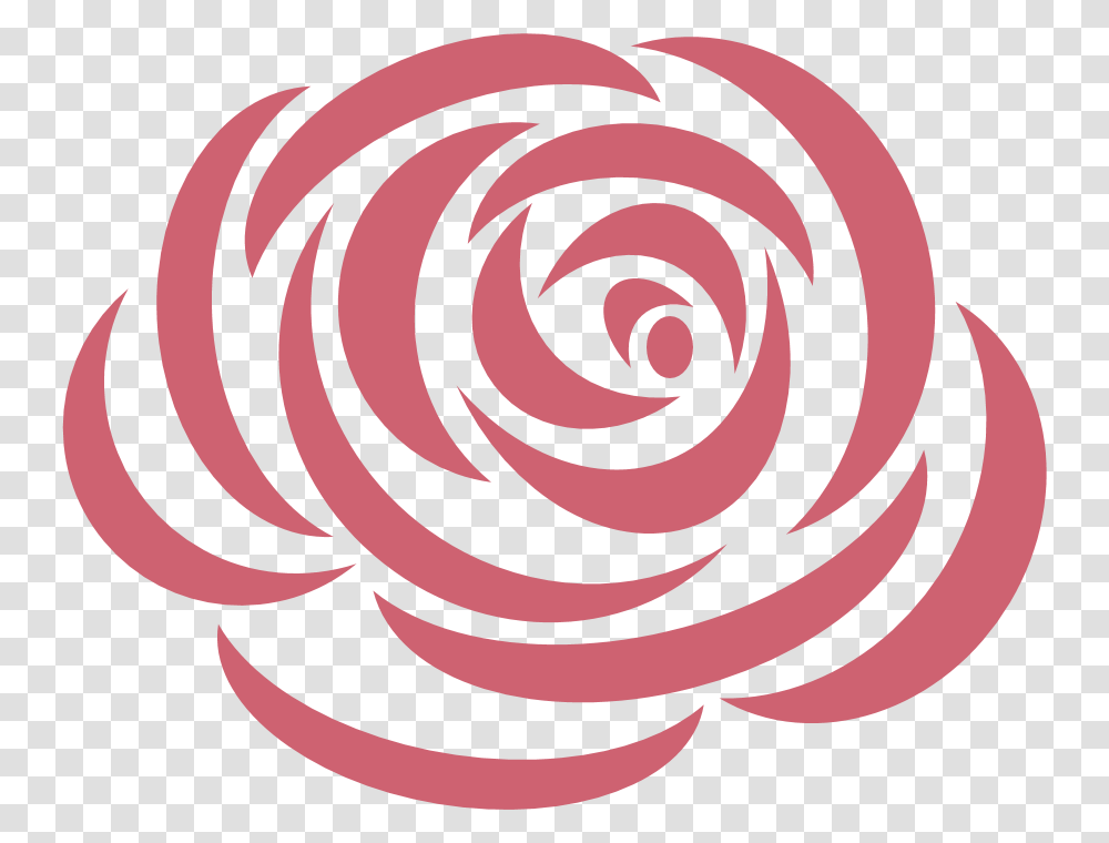Rose Graphic, Spiral, Rug, Coil, Food Transparent Png