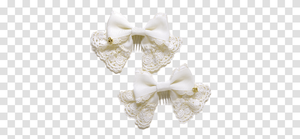 Rose Lace Ribbon Comb 2018 By Baby The Stars Shine Bright Bow, Clothing, Sweets, Food, Wedding Cake Transparent Png
