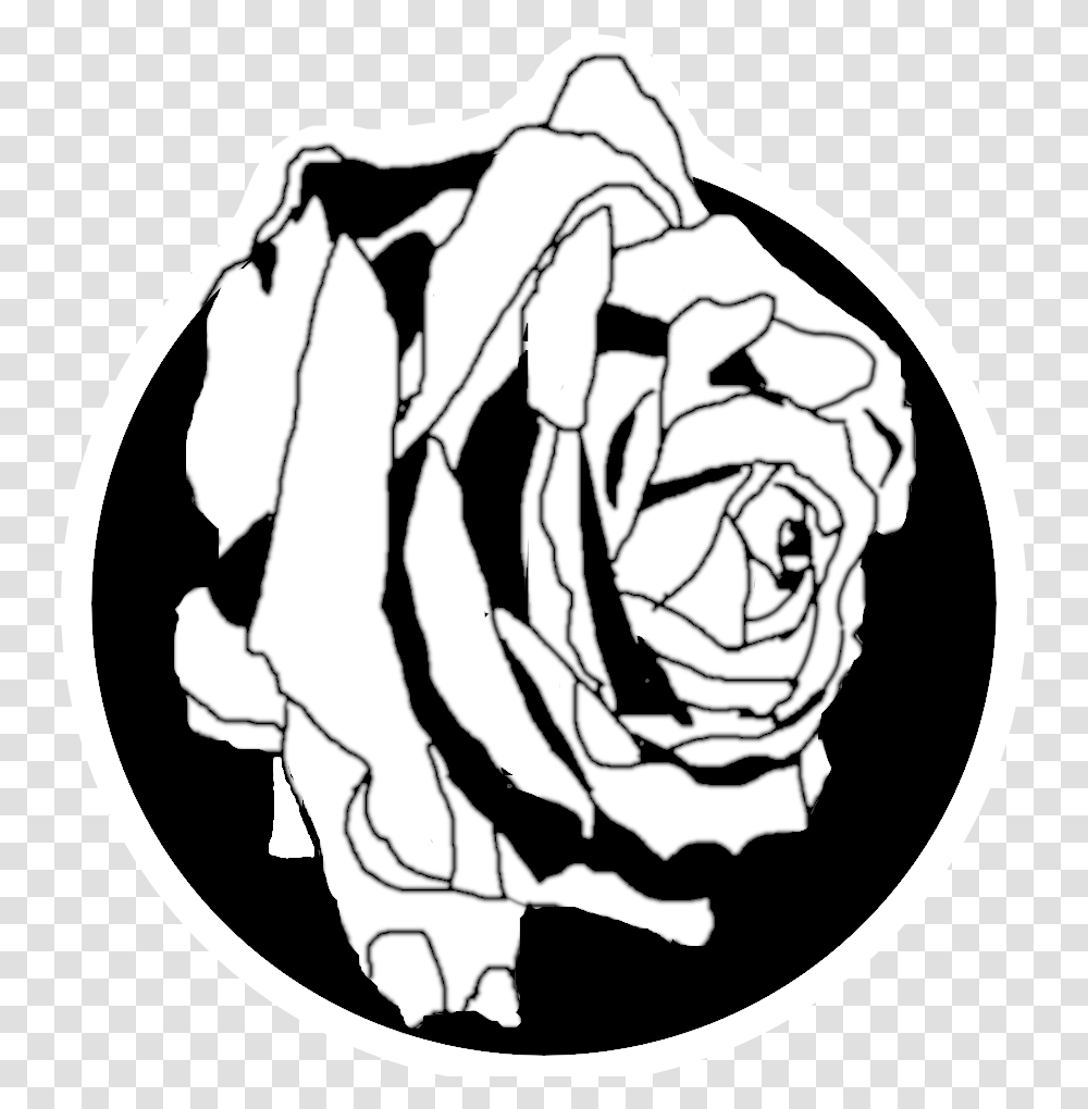 Rose Logo Web Ui Design Flower Crown Language, Plant, Blossom, Stencil, Person Transparent Png