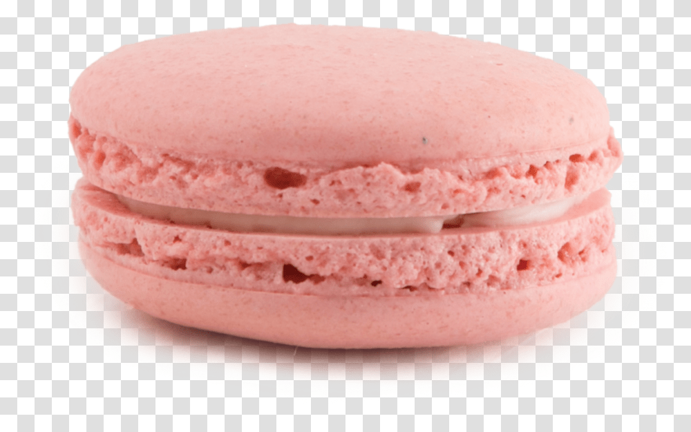 Rose Lychee Macaron Aesthetic Pink Food, Cream, Dessert, Creme, Ice Cream Transparent Png