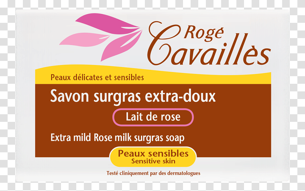 Rose Milk Surgras Soap Rog Cavaills Roge Cavailles Lait Et Miel, Advertisement, Poster, Flyer, Paper Transparent Png