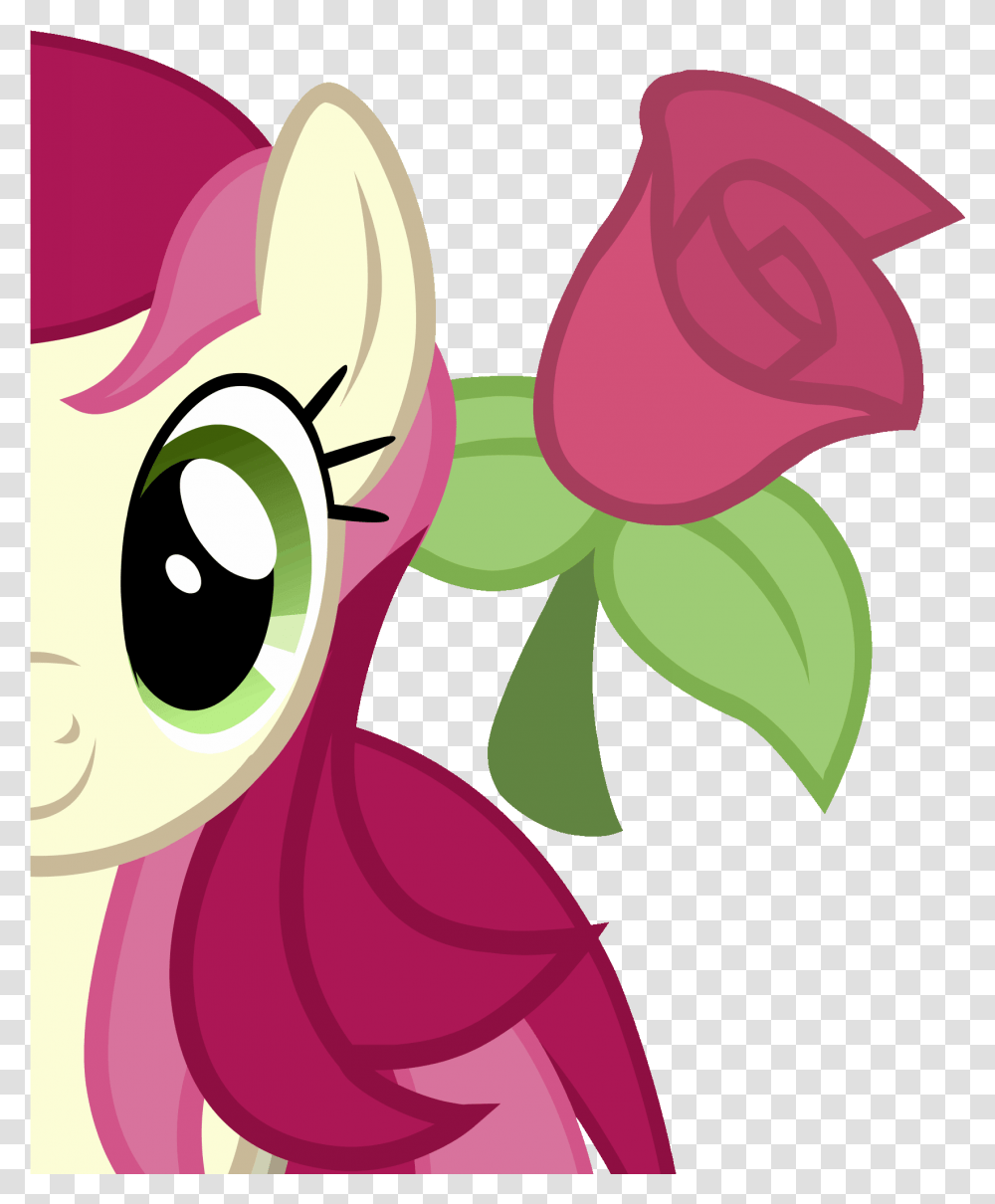 Rose My Little Pony, Purple, Floral Design Transparent Png