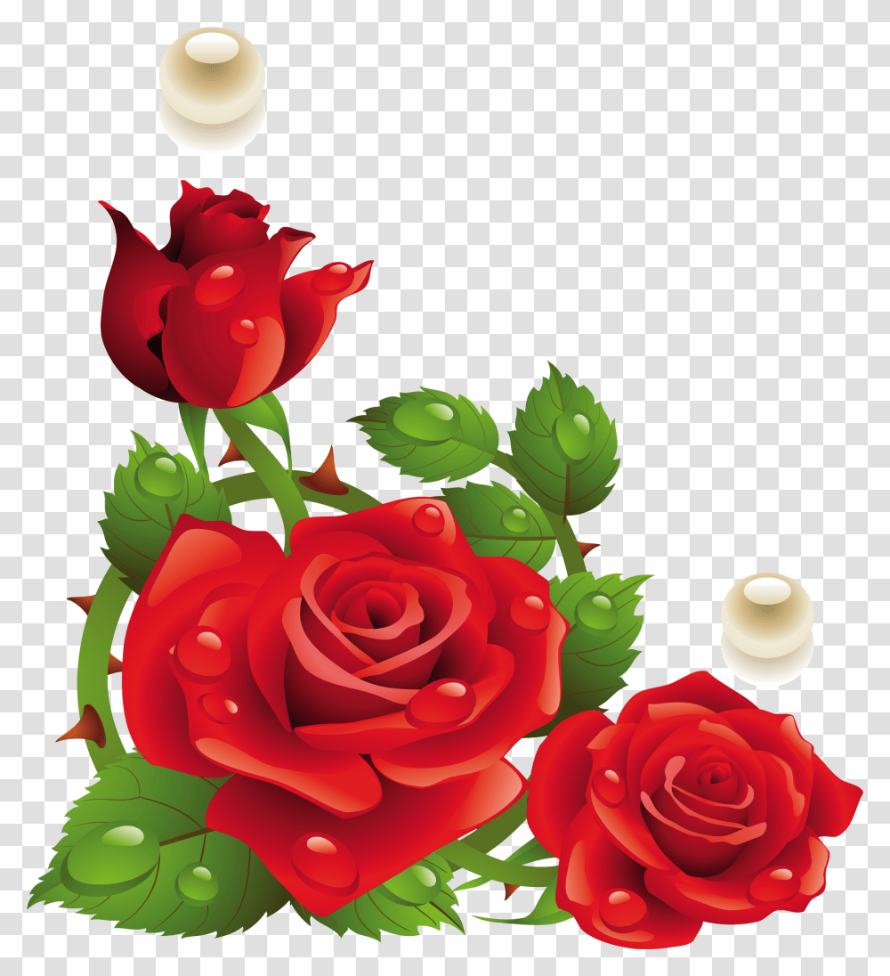 Rose Paper Red Flower Clip Art Corner Rose Flower, Plant, Blossom, Graphics, Floral Design Transparent Png