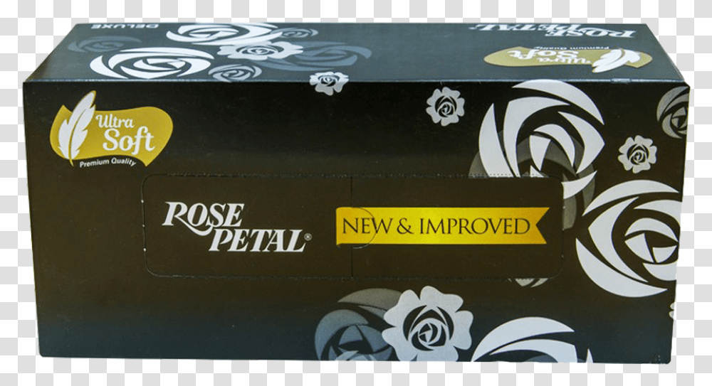 Rose Petal Tissue Deluxe Soft Amp Gentle Rose Petal Tissue Box, Label, Carton, Cardboard Transparent Png