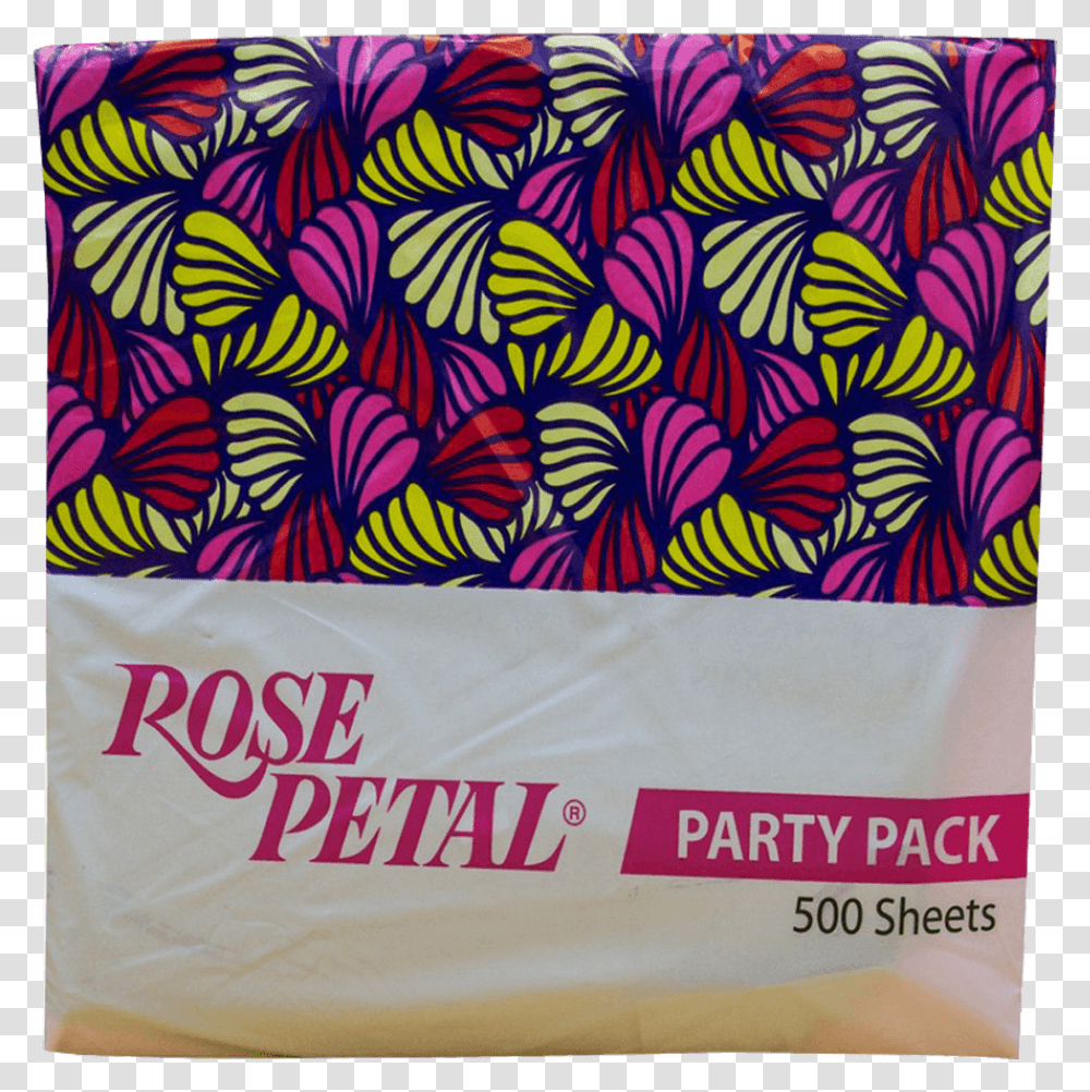 Rose Petal Tissue Party Pack 500 Sheets Pink Pack Rose Petal, Food, Word, Bag, Candy Transparent Png
