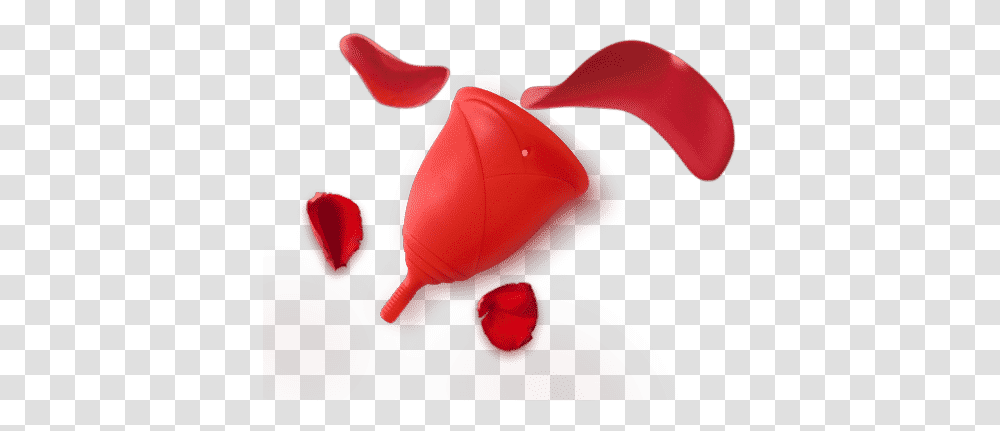 Rose Petals Sileu Cup Menstrual Cup And Accessories Lovely, Plant, Art, Flower, Heart Transparent Png