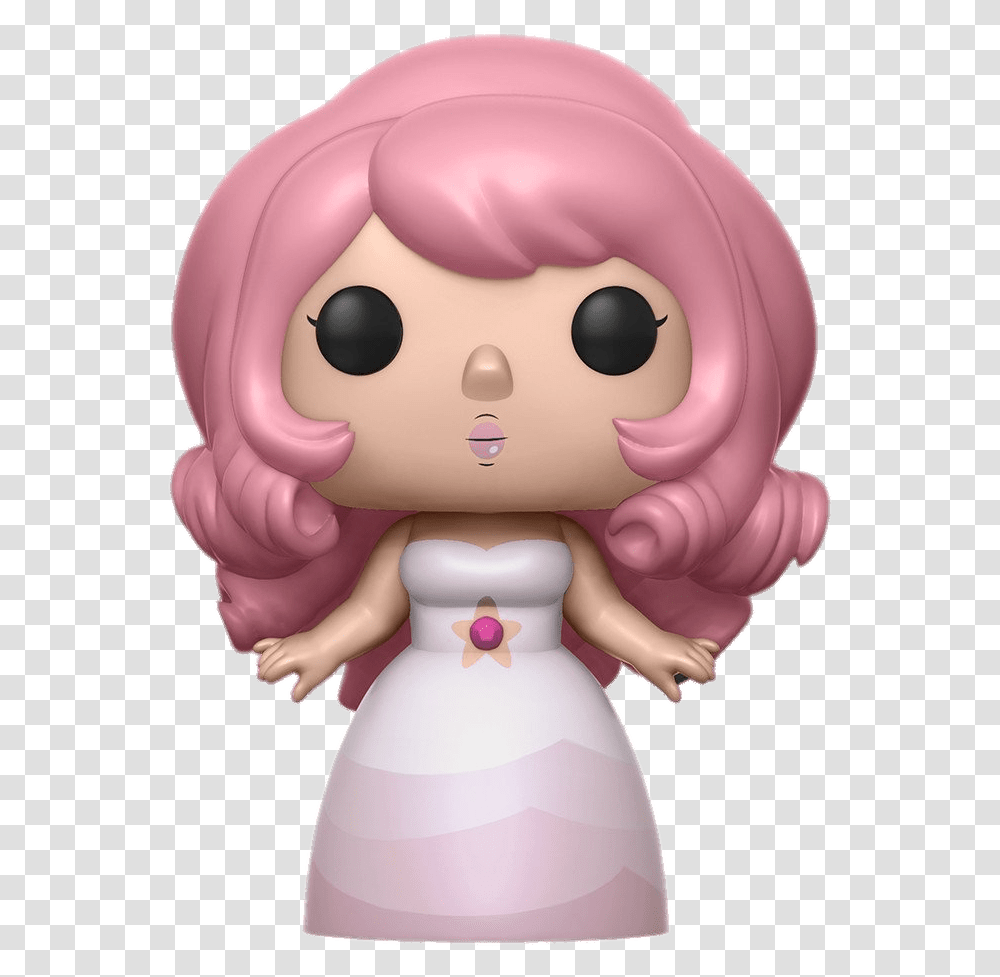 Rose Quartz Funko Pop Rose Quartz Steven Universe Pop, Doll, Toy, Figurine, Person Transparent Png