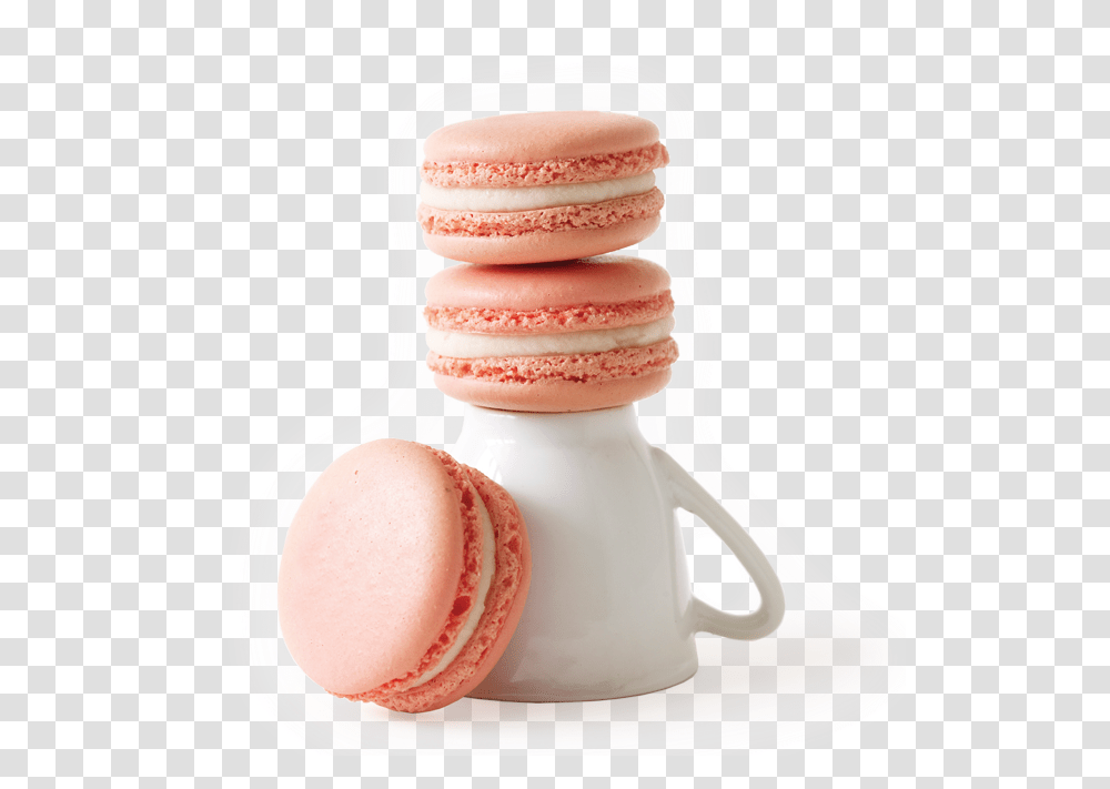 Rose Raspberry Macarons, Sweets, Food, Egg, Pottery Transparent Png