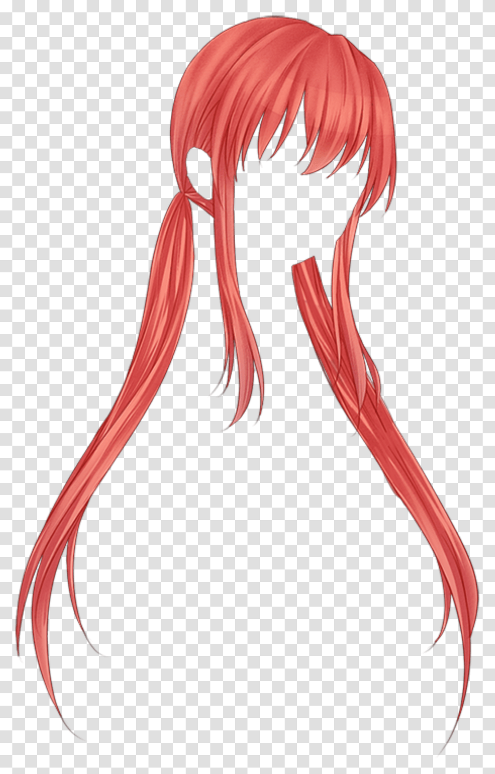 Rose Red Sweetie Anime Hair Sticker By Snuckiessock Anime Hair, Bird, Animal, Art, Light Transparent Png