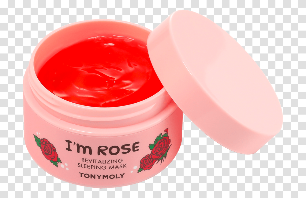 Rose Revitalizing Sleeping Mask Tony Moly Rose Sleeping Mask, Ketchup, Food, Cosmetics Transparent Png