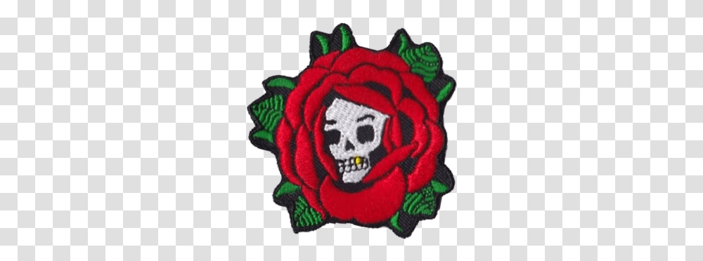 Rose Skull Patch Illustration, Accessories, Accessory, Jewelry, Brooch Transparent Png