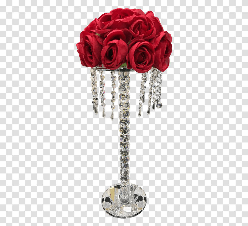 Rose Stand, Crystal, Lamp, Diamond, Gemstone Transparent Png