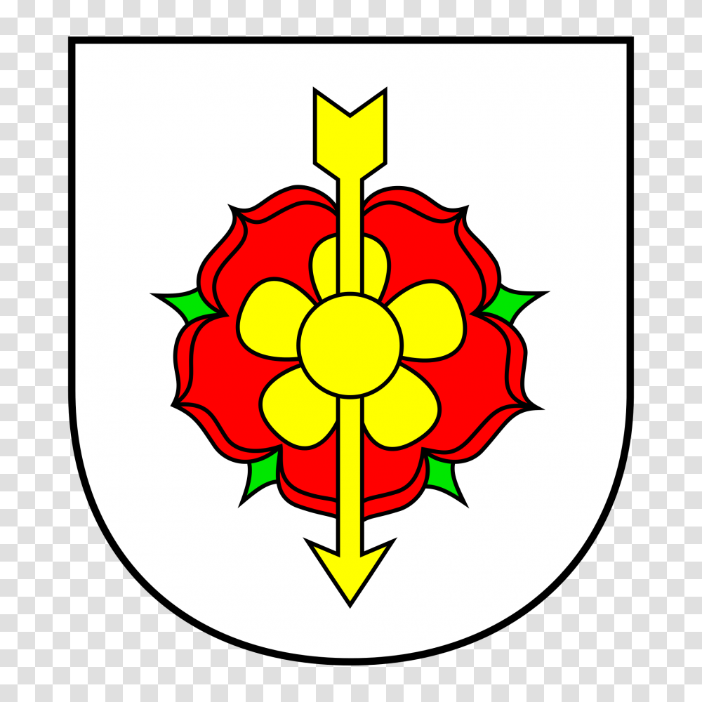 Rose, Armor, Shield, Emblem Transparent Png