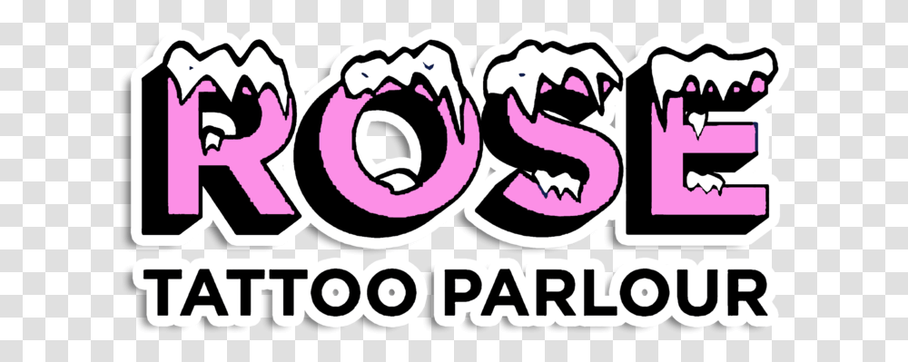 Rose Tattoo Parlour, Label, Text, Symbol, Sticker Transparent Png