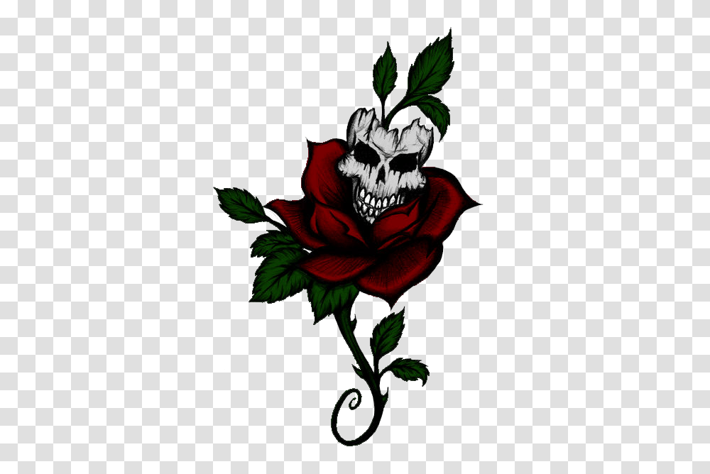 Rose Tattoo Picture, Plant, Flower, Blossom, Petal Transparent Png