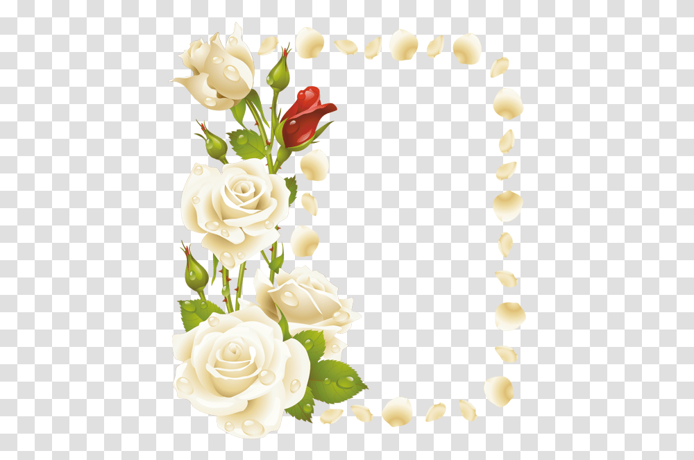 Rose Vine Border Clip Art, Plant, Flower, Blossom Transparent Png