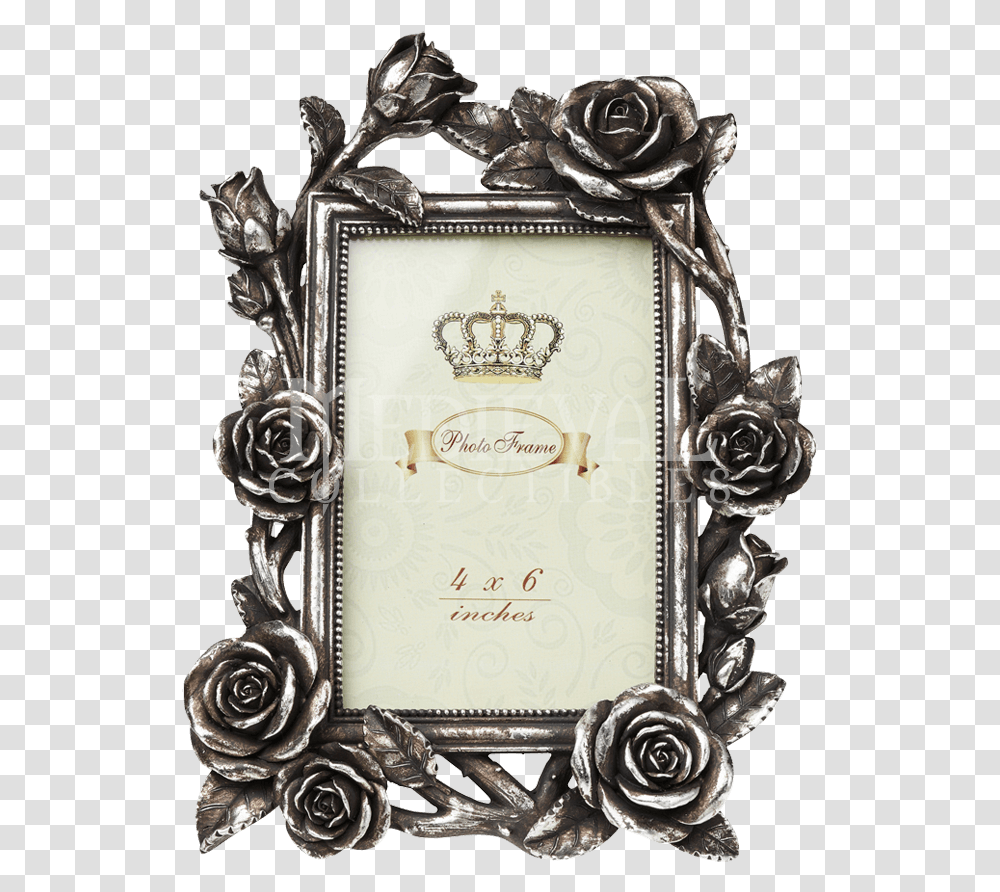 Rose Vine Picture Frame, Logo, Trademark Transparent Png