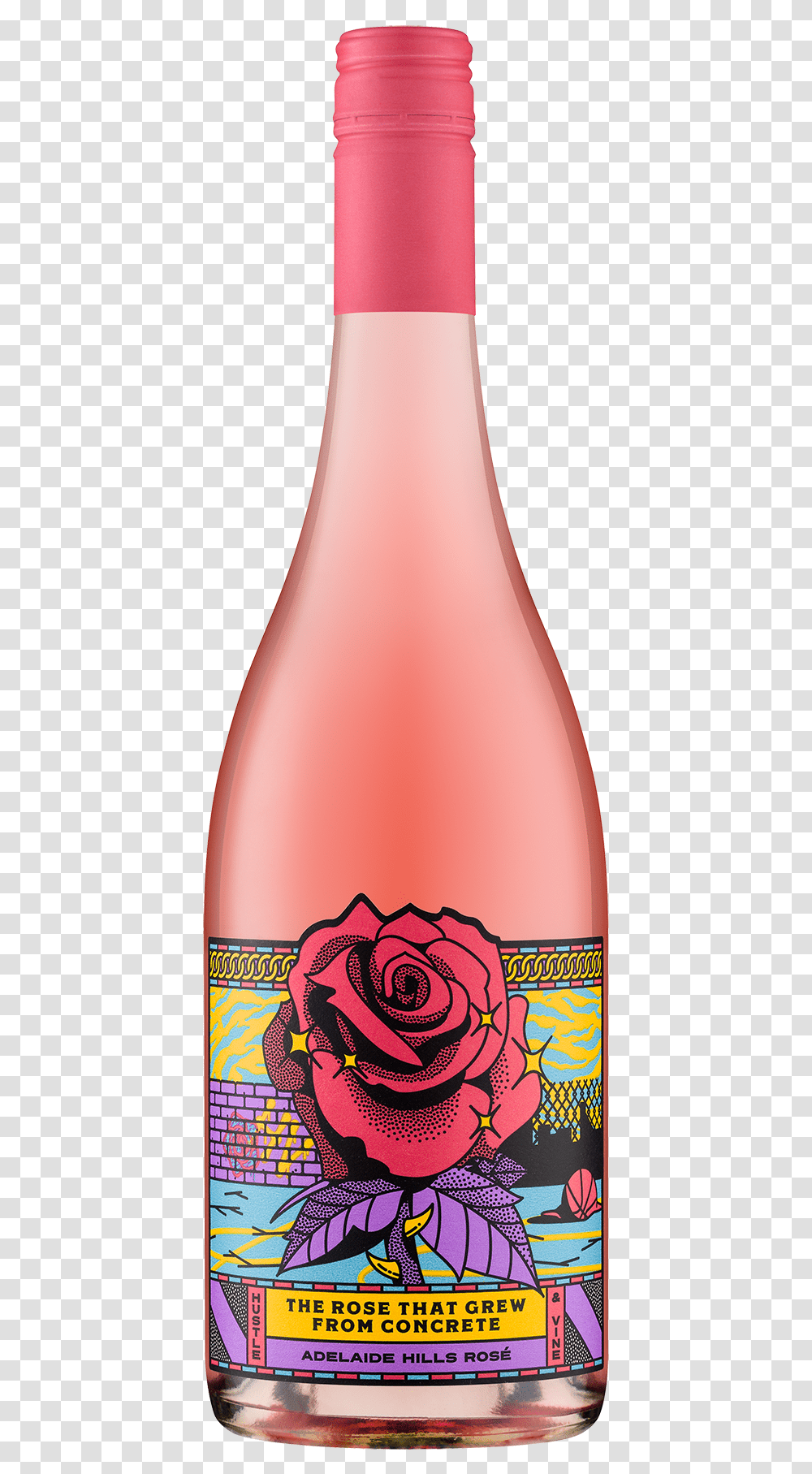 Rose Vine Vase, Bottle, Beverage, Alcohol, Cosmetics Transparent Png