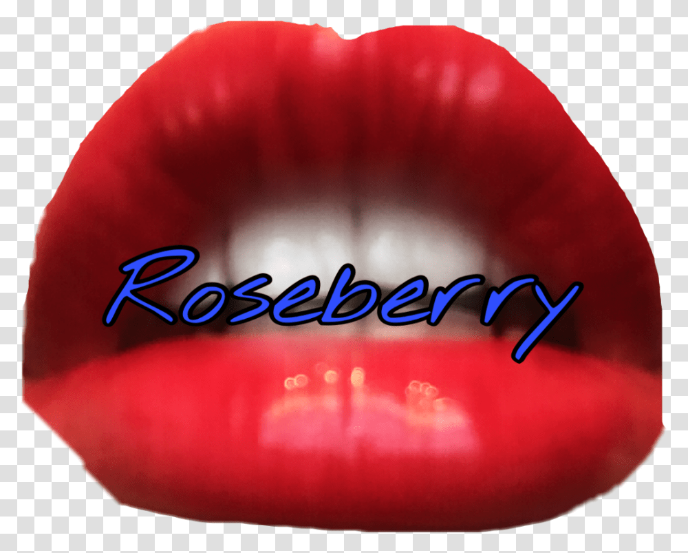 Roseberry Lipsense Lipstick Freetoedit Inflatable, Mouth, Teeth, Tongue, Person Transparent Png