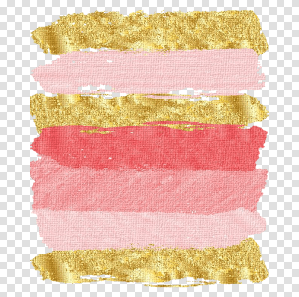 Rosegold Smear Smudge Painting Paint Lipstick Pink And Gold Iphone Background, Rug, Collage, Poster, Advertisement Transparent Png