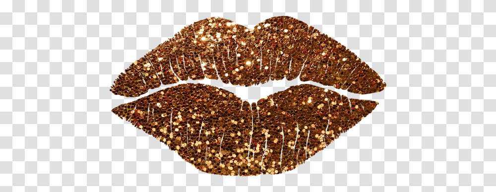 Rosegold Sparkle Kissing Lips Fashion Art Tank Top Bead, Snake, Reptile, Animal, Sweets Transparent Png