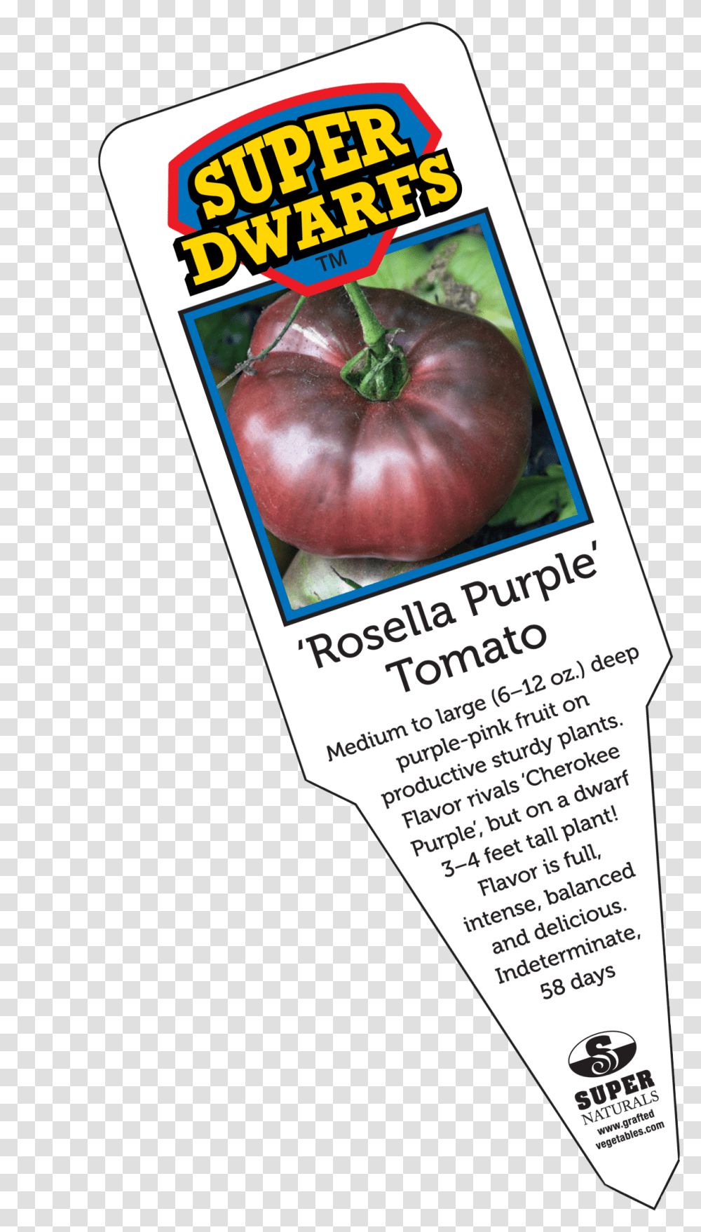 Rosella Purple Tomato Label Natural Foods, Apple, Fruit, Plant Transparent Png