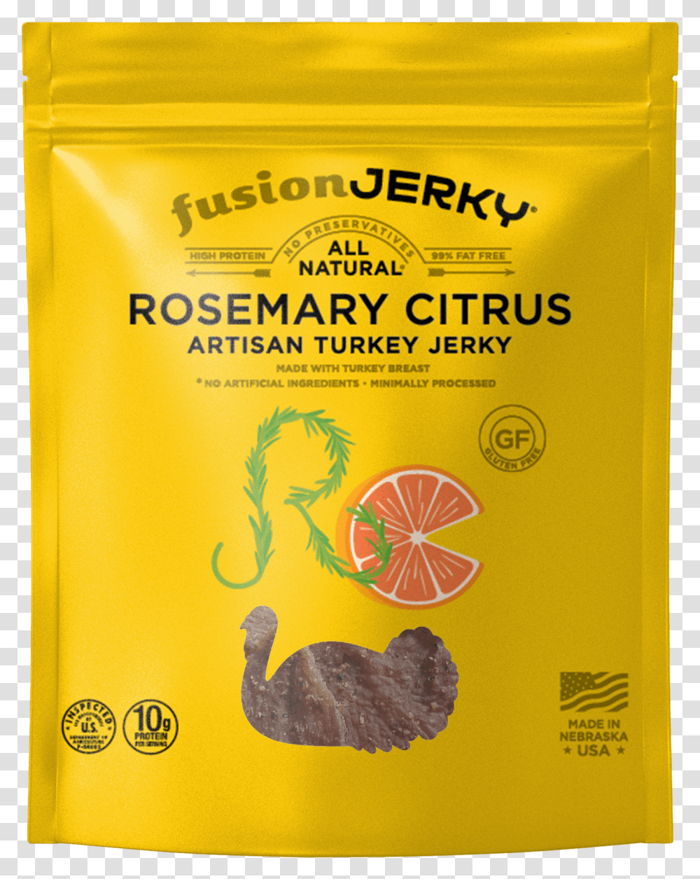 Rosemary Citrus Turkey Jerky Fusion Jerky, Plant, Bird, Animal Transparent Png