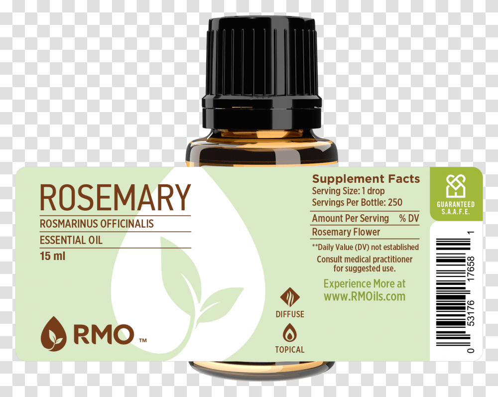 Rosemary Essential Oil Label Essential Oil Bottle Label, Flyer, Poster, Paper, Advertisement Transparent Png