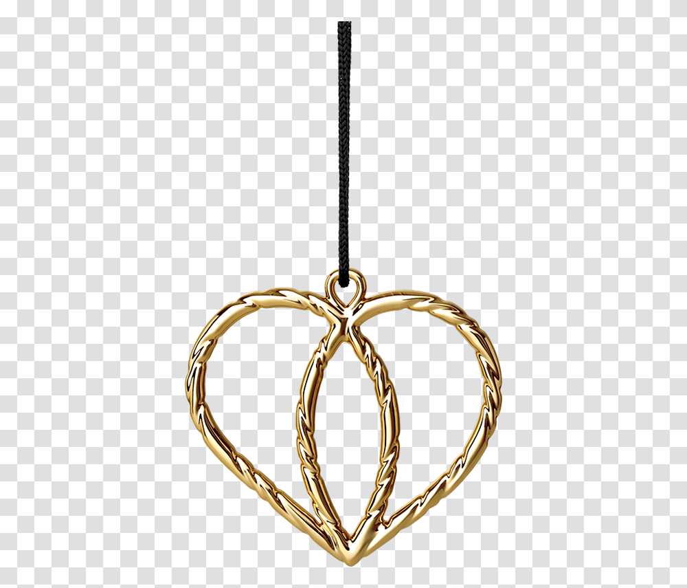 Rosendahl Karen Blixen Heart Crown Gold Plated Gilding, Pendant, Locket, Jewelry, Accessories Transparent Png