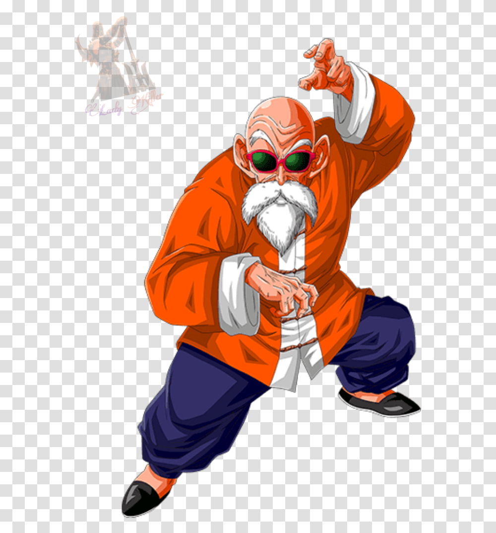 Roshi Masterroshi Maestroroshi Maestro Roshi Dragon Ball, Sunglasses, Person, Face, Clothing Transparent Png