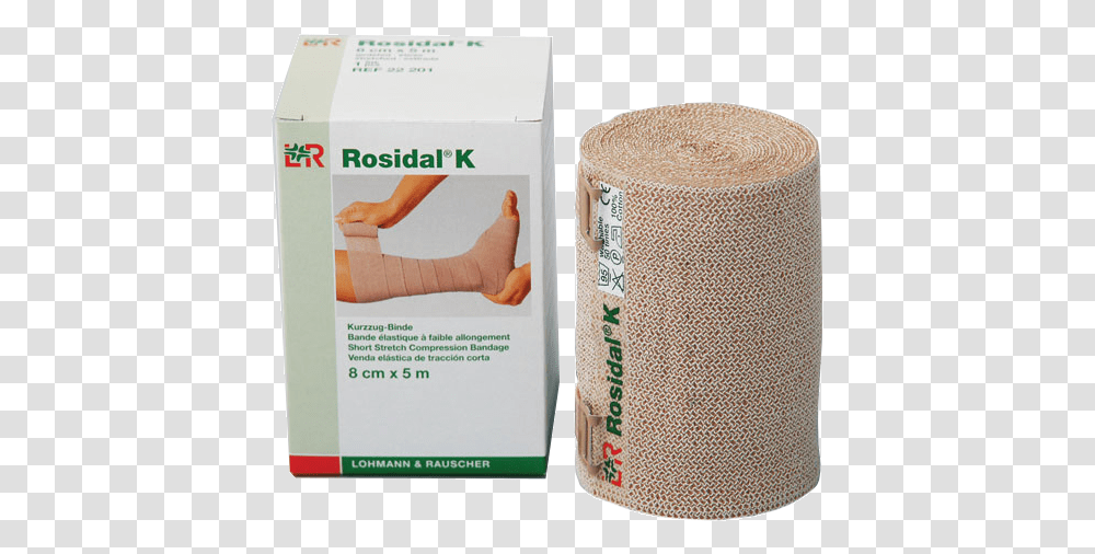 Rosidal K Short Stretch Bandage Short Stretch Bandage, First Aid, Person, Human, Purse Transparent Png