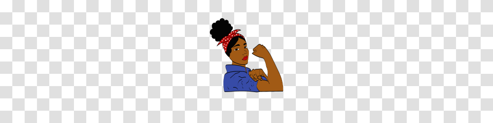 Rosie The Riveter Afro, Person, Outdoors Transparent Png