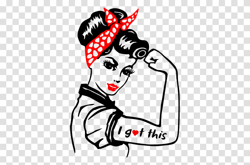 Rosie The Riveter I Got This Albb Blanks, Texture, Tie, Accessories, Accessory Transparent Png
