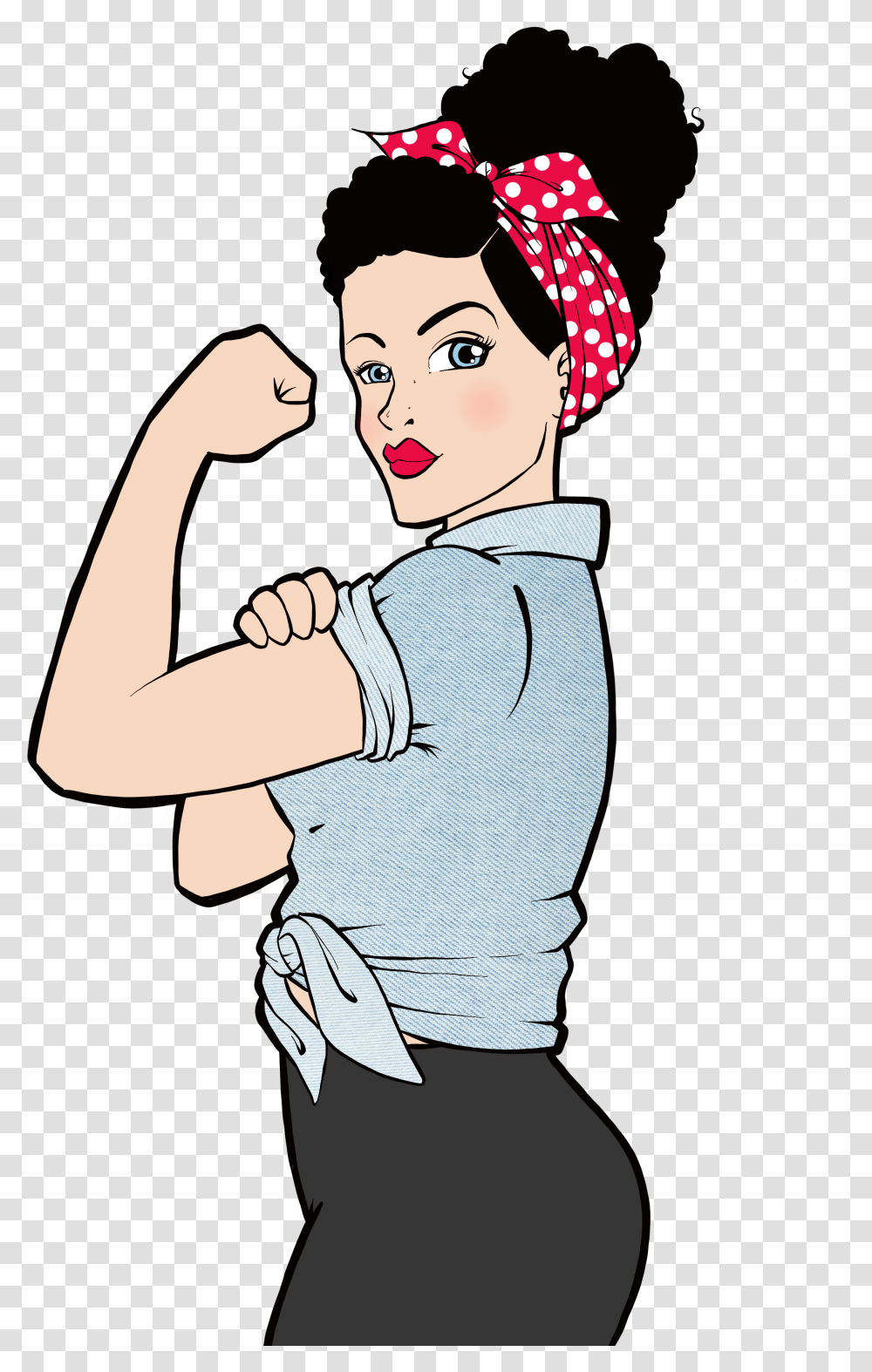 Rosie The Riveter Rosy The Riveter, Apparel, Arm, Person Transparent Png