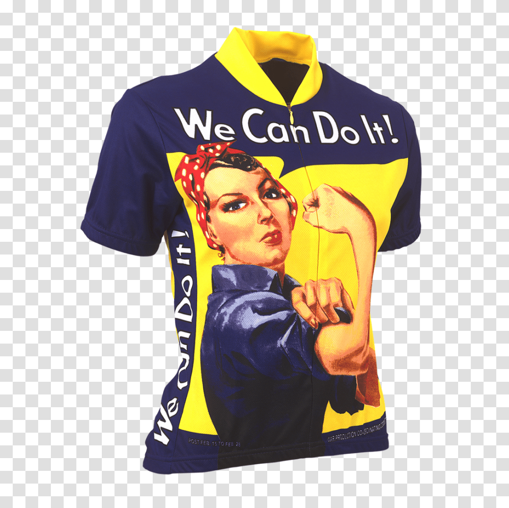 Rosie The Riveter Womens Jersey, Apparel, T-Shirt, Person Transparent Png
