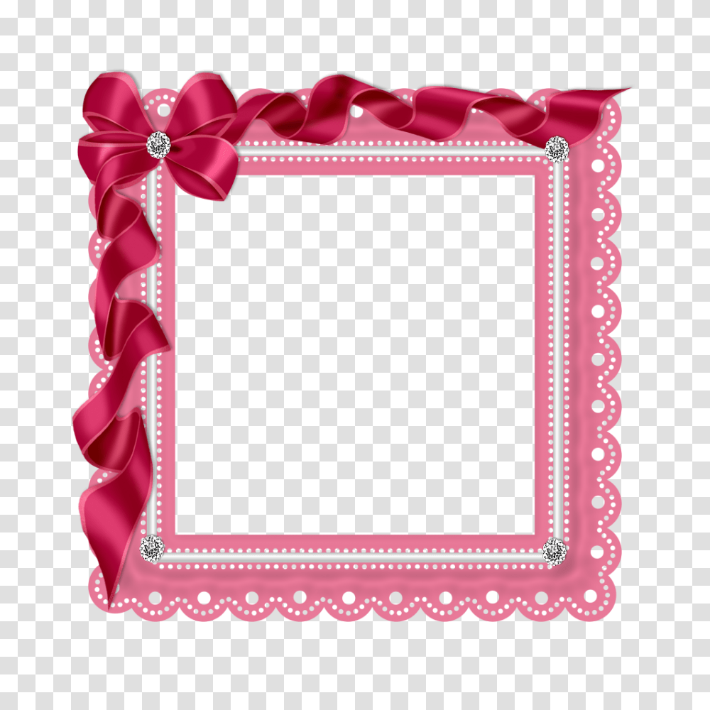 Rosimeri Andrade Dark Pink Ribbon Frame Wallpapers, Diaper, Mirror, Photo Booth Transparent Png