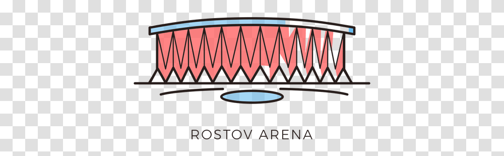 Rostov Arena Football Stadium Logo & Svg Graphic Design, Lighting, Bowling, Indoors, Room Transparent Png
