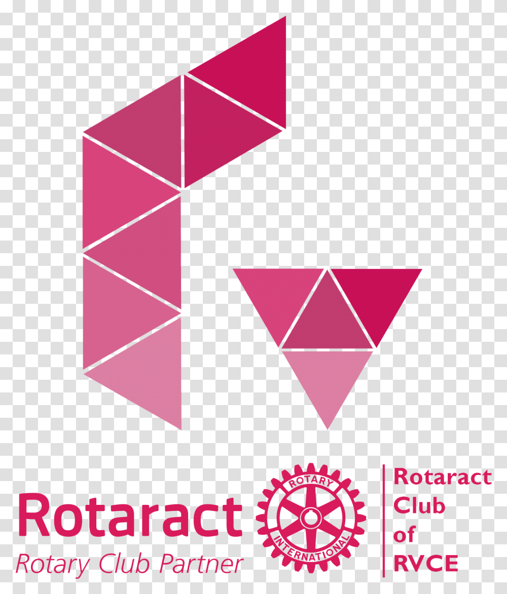 Rotaract Club Logo, Triangle, Number Transparent Png