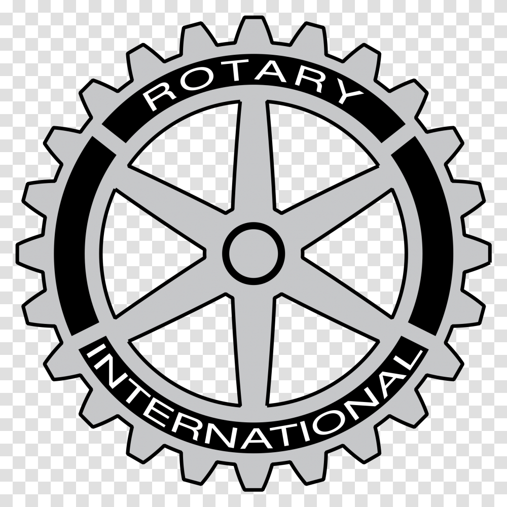 Rotary International Logo Svg Freebie Rotary International, Machine, Wheel, Gear Transparent Png