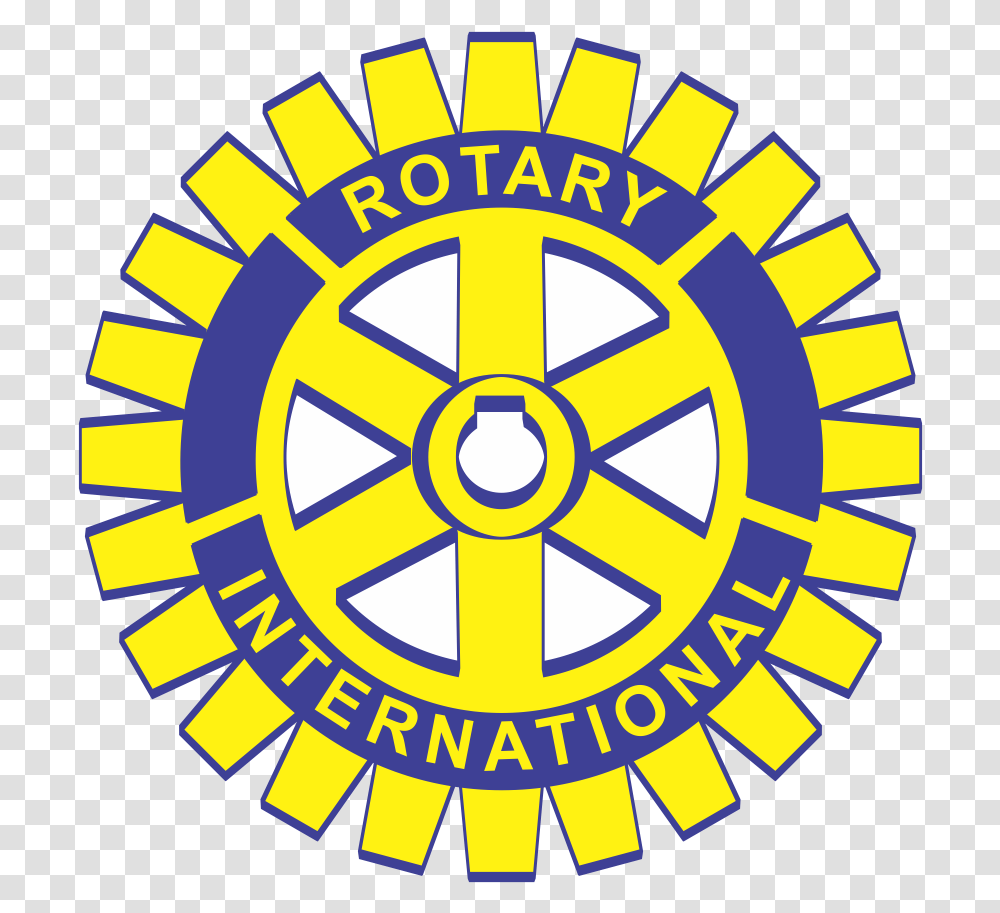 Rotary International Logo Vector Rotary International Logo, Trademark, Emblem, Badge Transparent Png