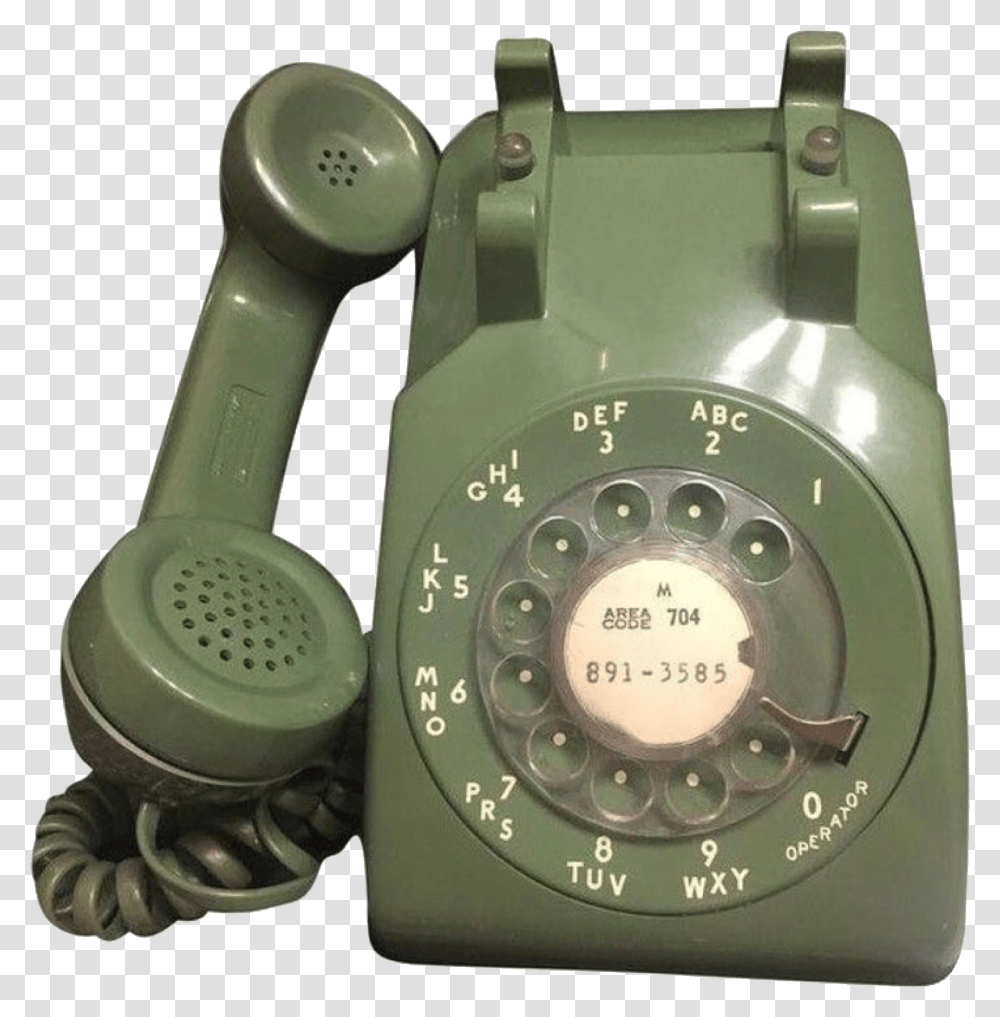 Rotaryphone Vintagephone Phone Green Pngs, Electronics, Wristwatch, Dial Telephone Transparent Png