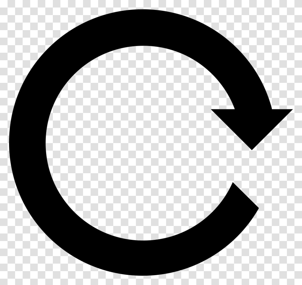 Rotate Cw Reload Refresh Loop Arrow Free Update Icon, Recycling Symbol, Logo, Trademark Transparent Png