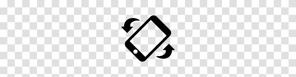 Rotate Phone Icons Noun Project, Gray, World Of Warcraft Transparent Png