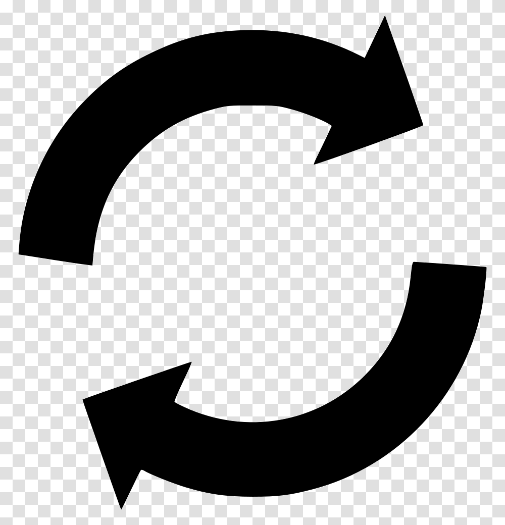 Rotate Recycle Spin Svg Icon Free Download Spin Svg, Axe, Tool, Recycling Symbol Transparent Png
