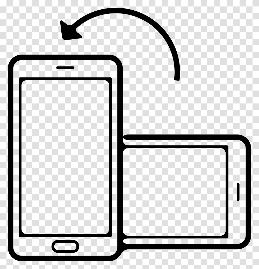 Rotate Your Phone Icon, Electronics, Mobile Phone, Cell Phone, Screen Transparent Png