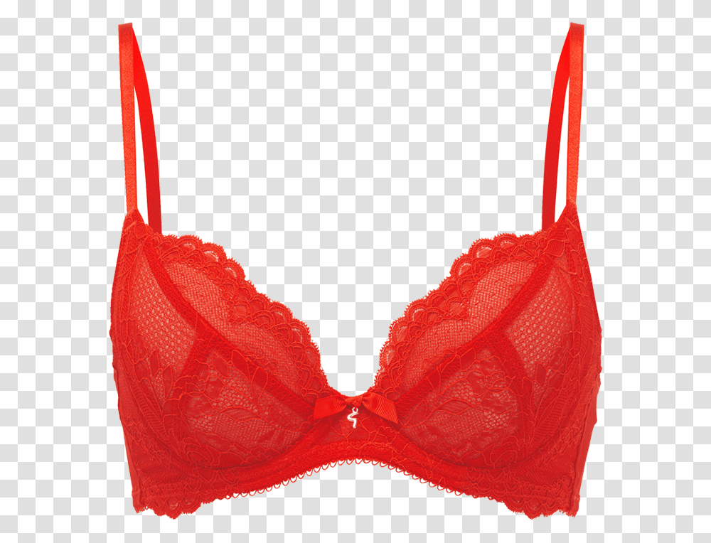 Roter Bh, Apparel, Lingerie, Underwear Transparent Png